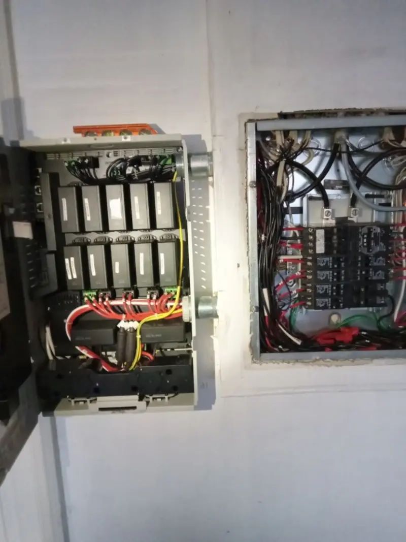 Electrical panel upgrade completed for Indoor Lighting Installation in Alpharetta
